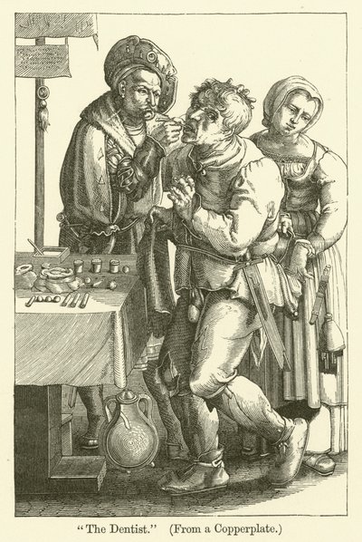 The Dentist by Lucas van Leyden